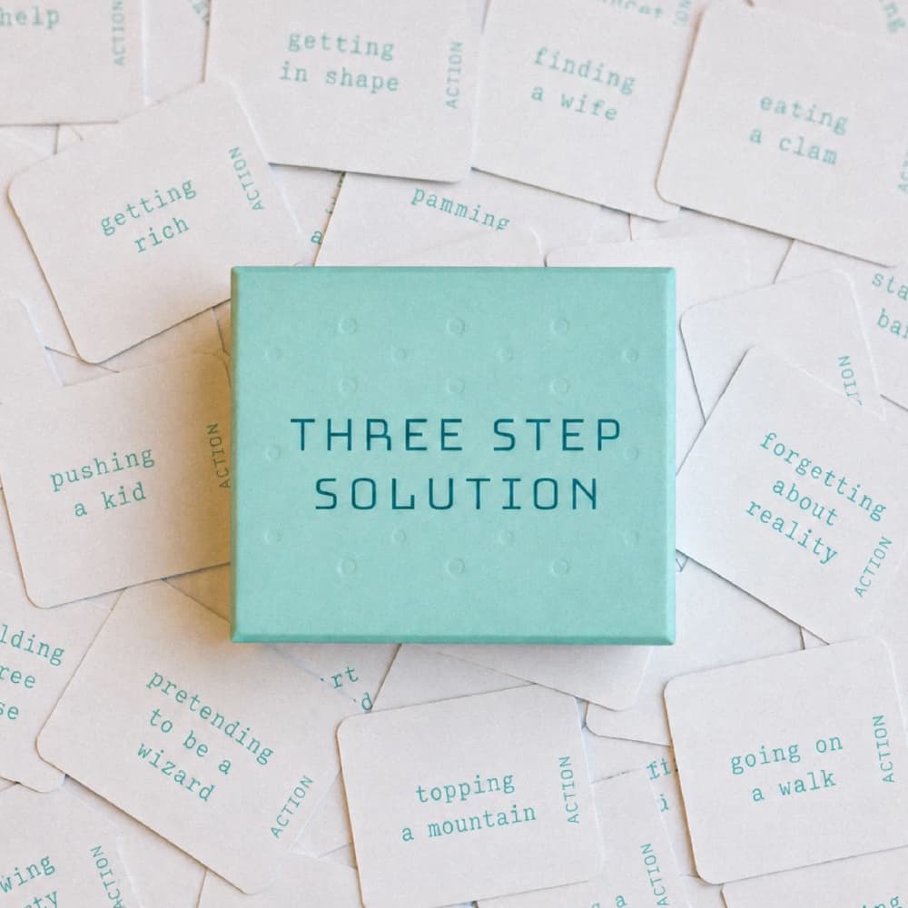 Three Step Solution box and components